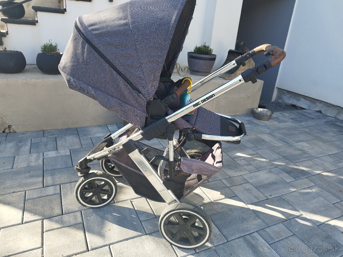 Kočík ABC DESIGN SALSA 4 air, Diamond edition, asphalt grey - 9