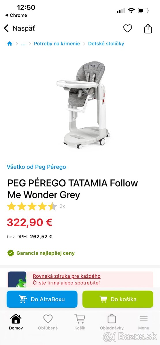 Peg Pérego detská stolička, veľmi dobrý pomocník - 9