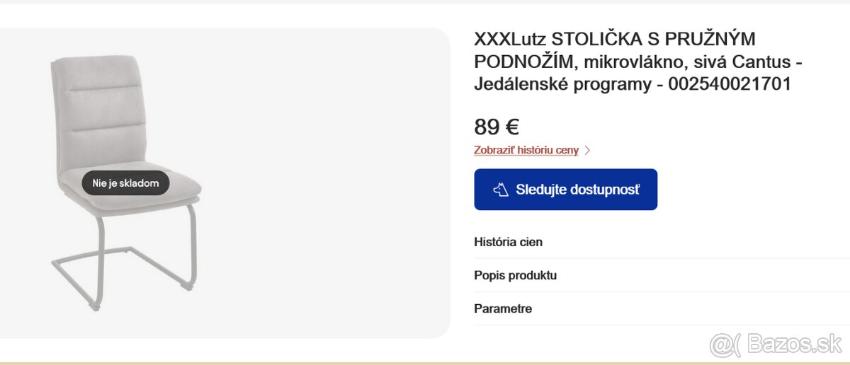 Predám jedálenský stôl a stoličky - 9