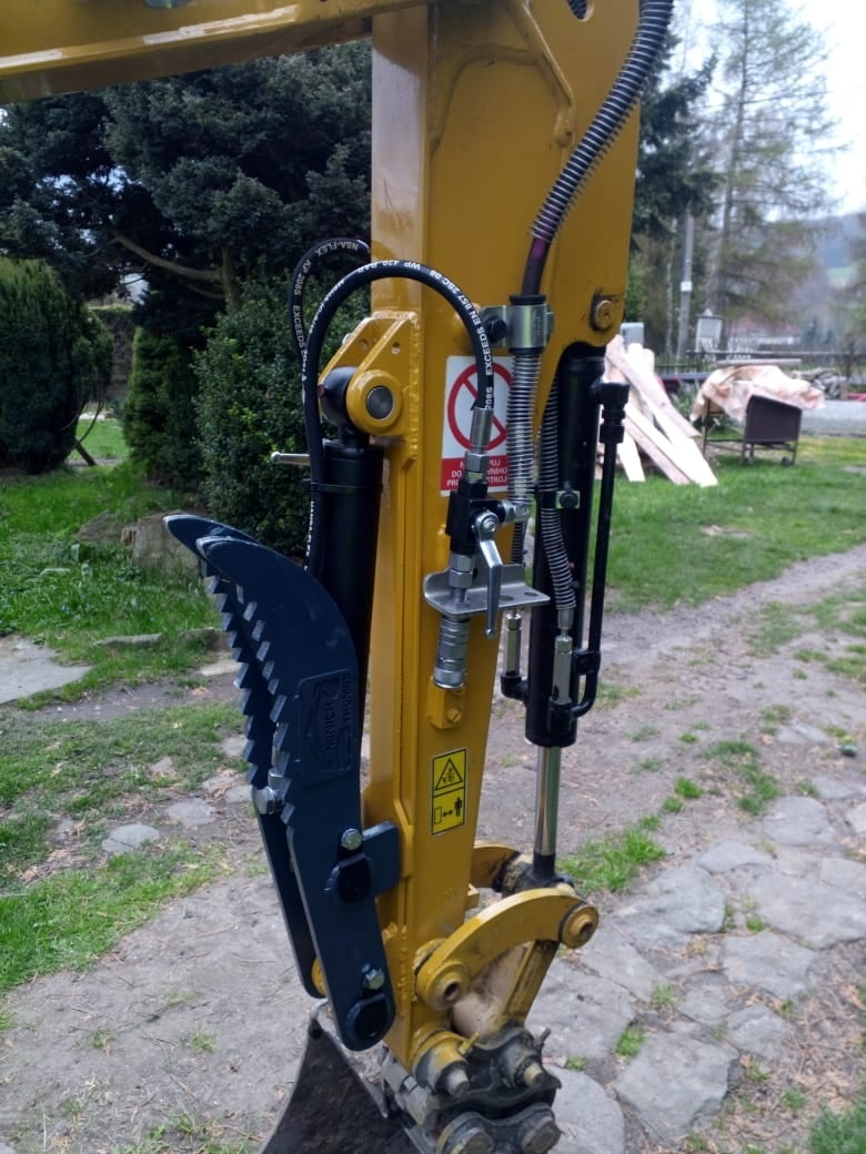 Hydraulický Pridržiavač , palec na bager , minibager , Thumb - 9