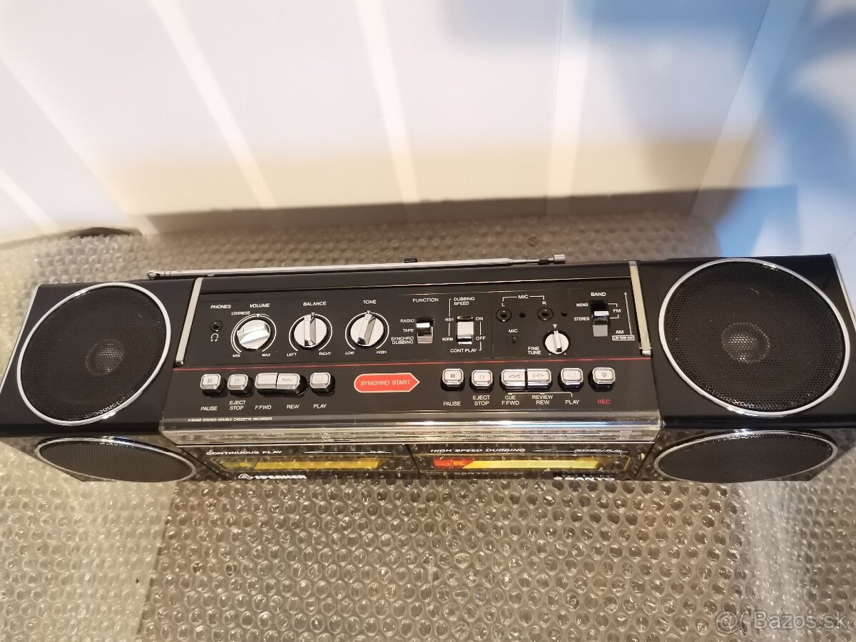 RÁDIOMAGNETOFON SANYO M-WS400L - 9