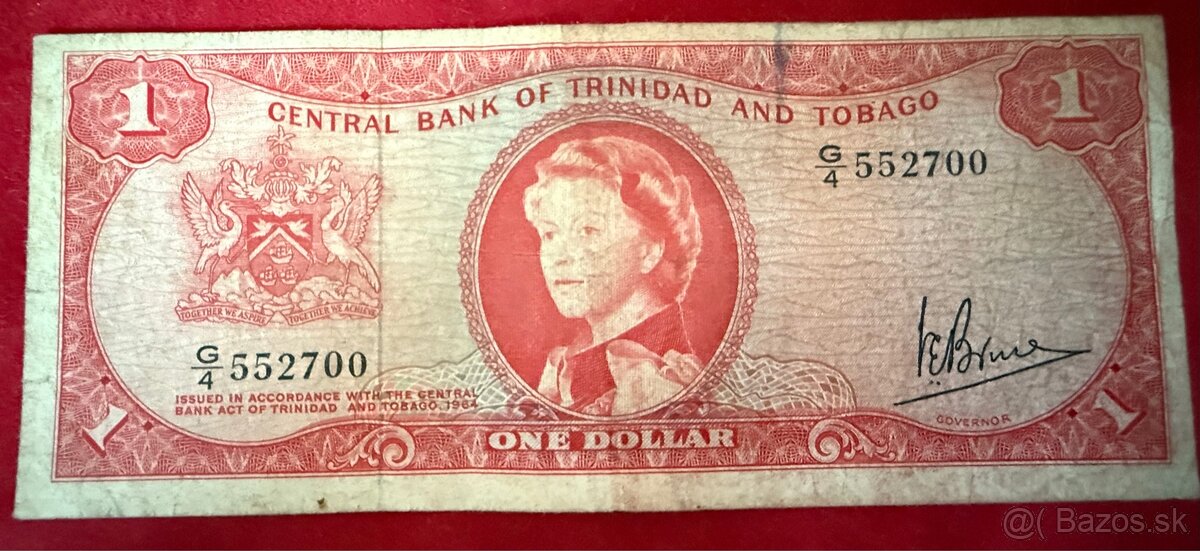 Staré bankovky Alžbeta II. rôzne krajiny - 9