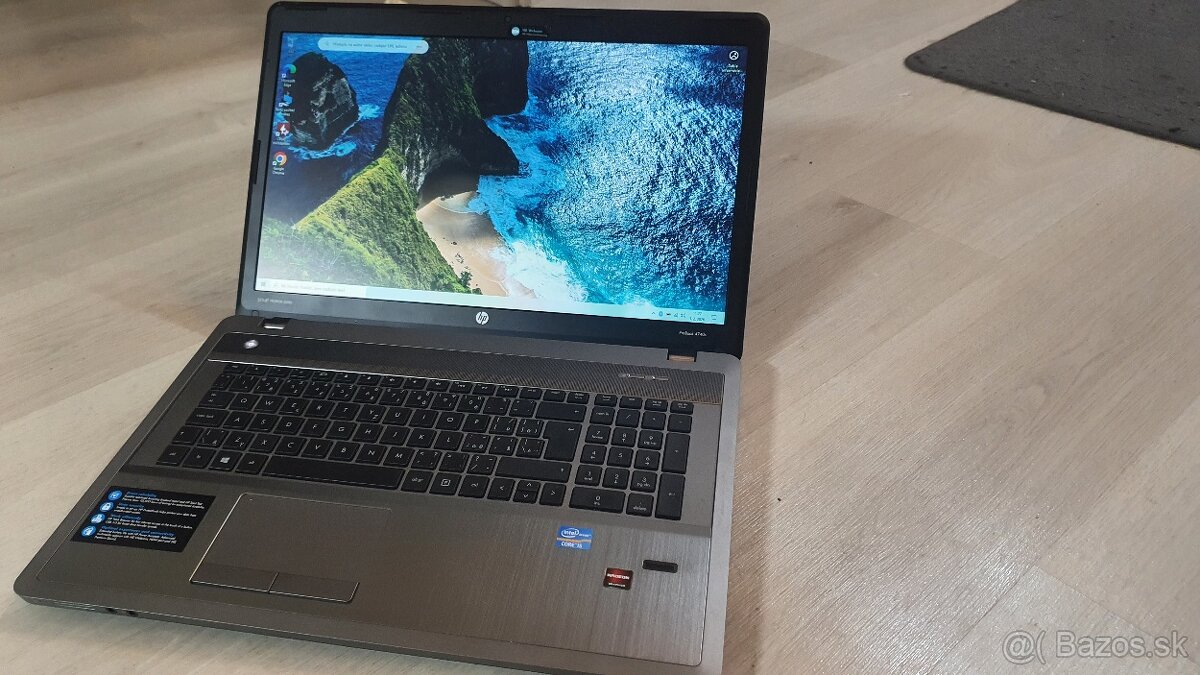 Hp Probook 4740,17.3LED, vlastná 2gb grafika,Nová baterka - 9