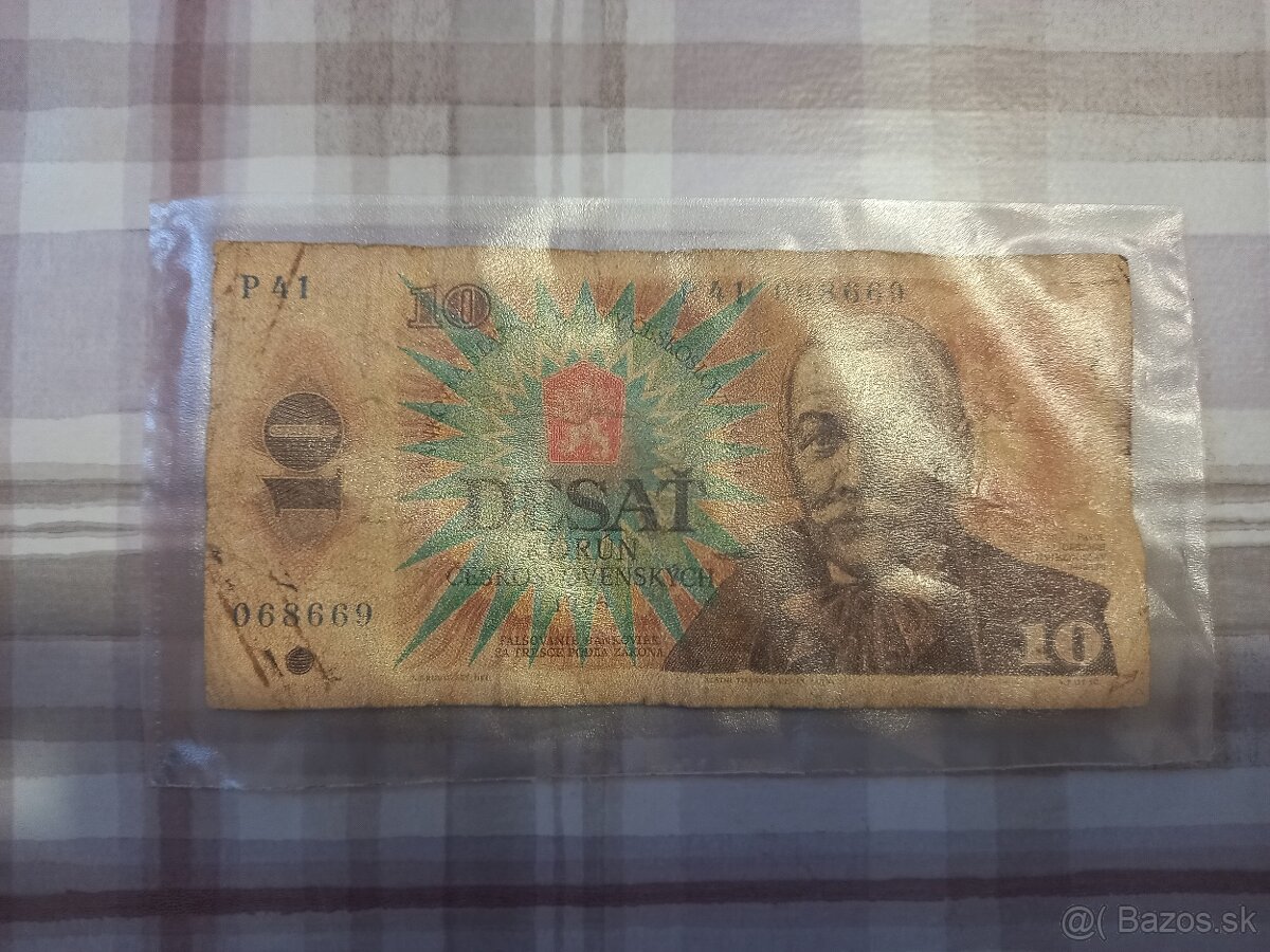 Stare bankovky cesko slovenske - 9