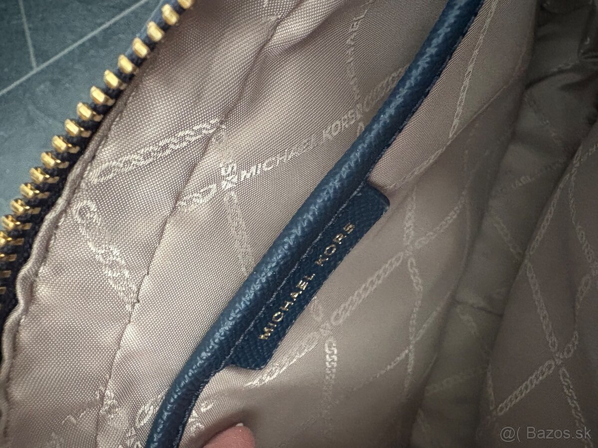 Kabelka Michael Kors modrá - 9