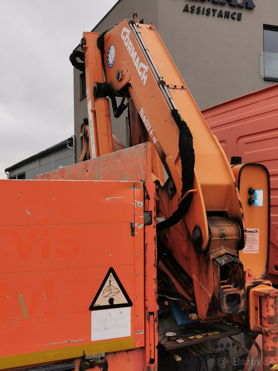 Prodám MERCEDES-BENZ AXOR 2533 L 6X2 E4 valník s hydr. rukou - 9