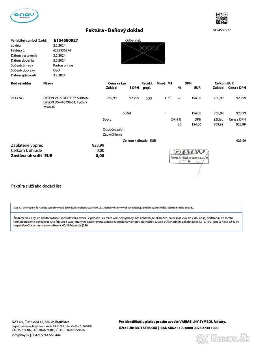 Dyson V15s Detect Submarine v zaruke - 9