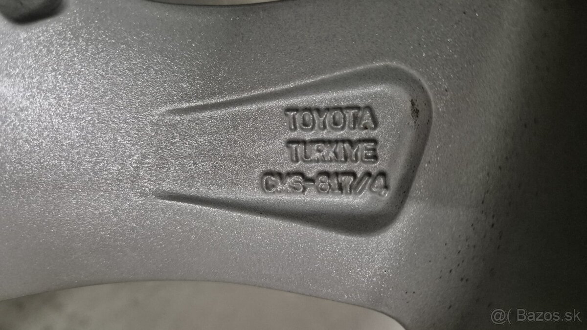 Hliníkové disky 4x100 r15 ET39 Toyota Yaris - 9