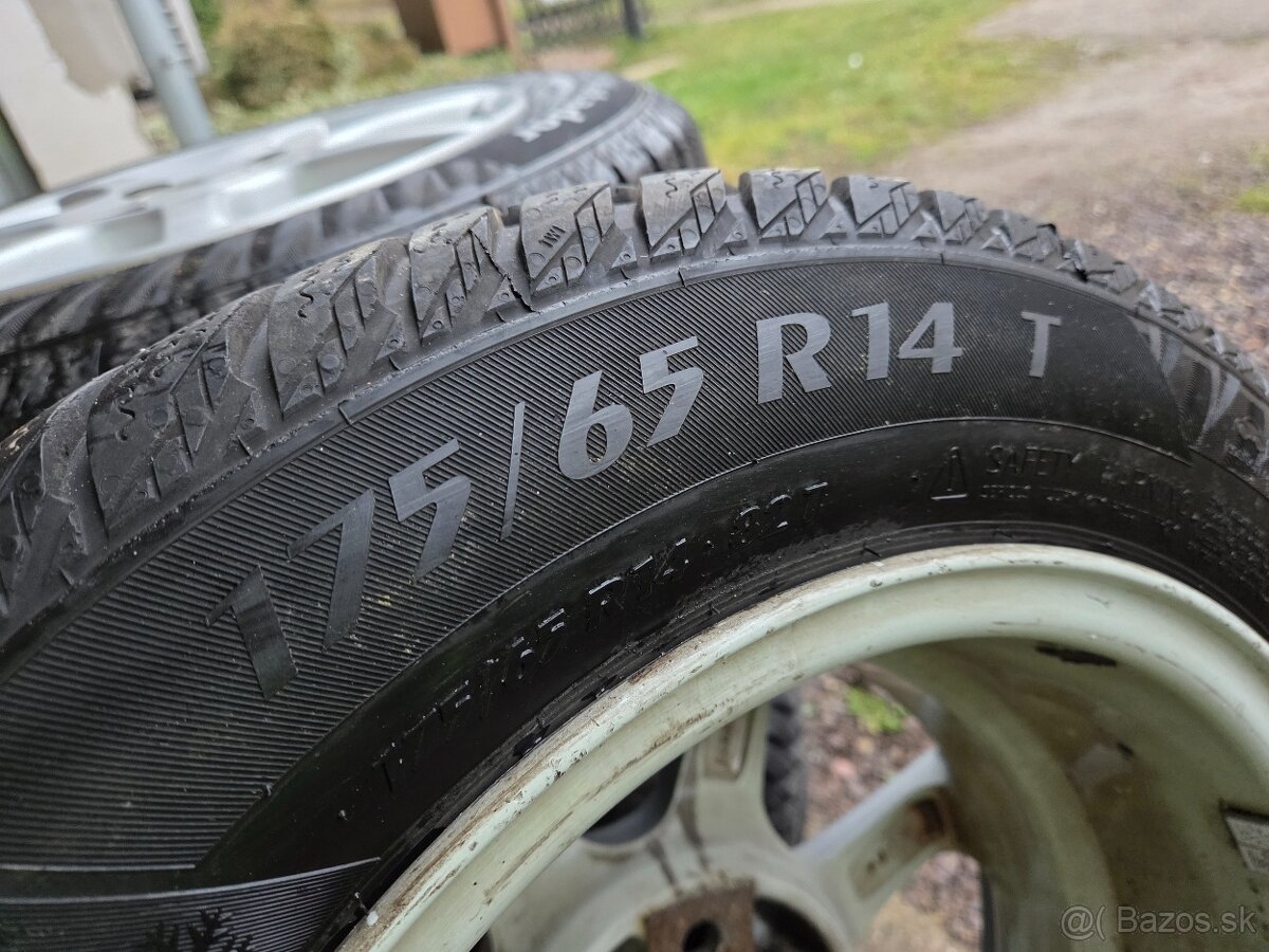 CMS 4x100 r14 + zimné - 9