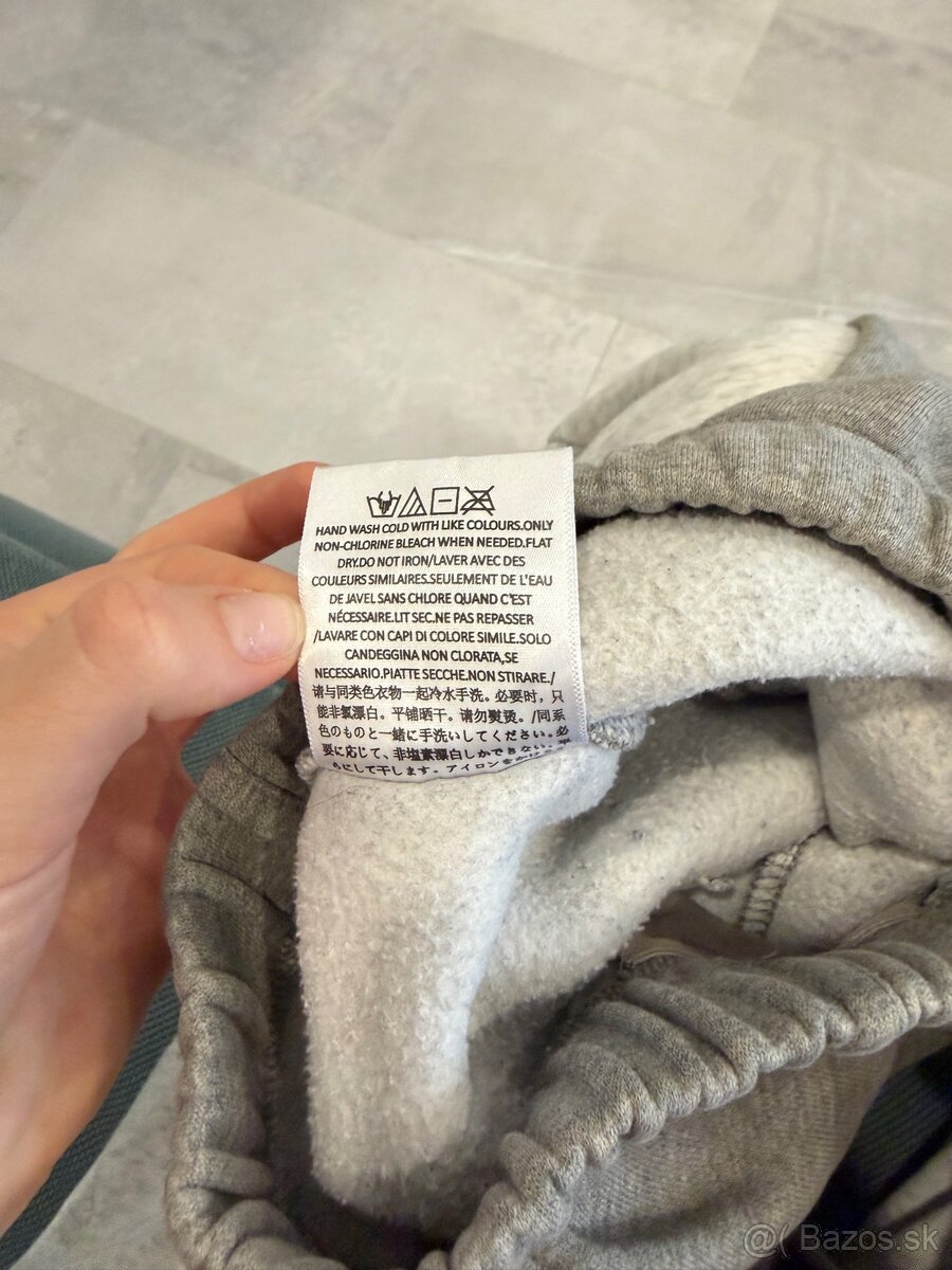 Essentials tepláky šedé - 9