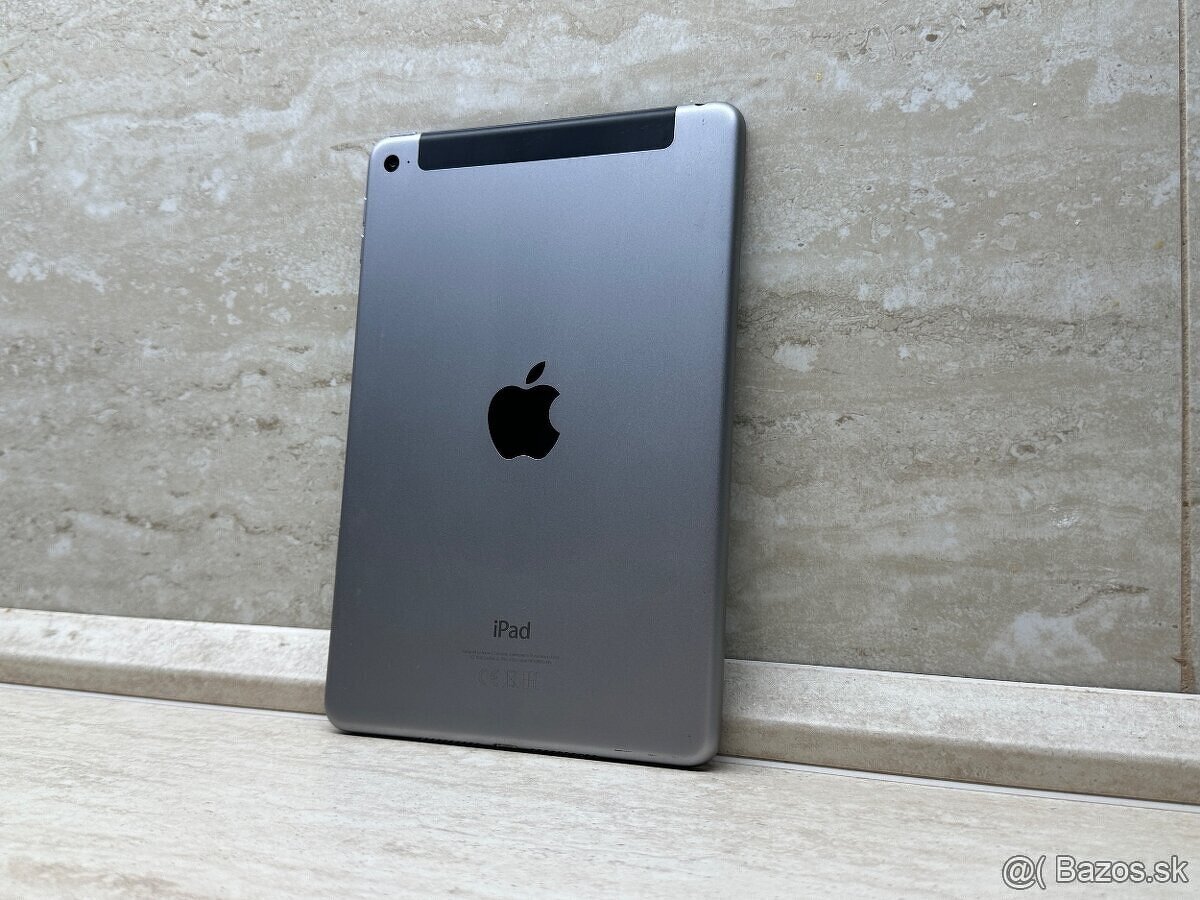 Apple iPad Mini 4 Cellular 128GB Space Gray - 9