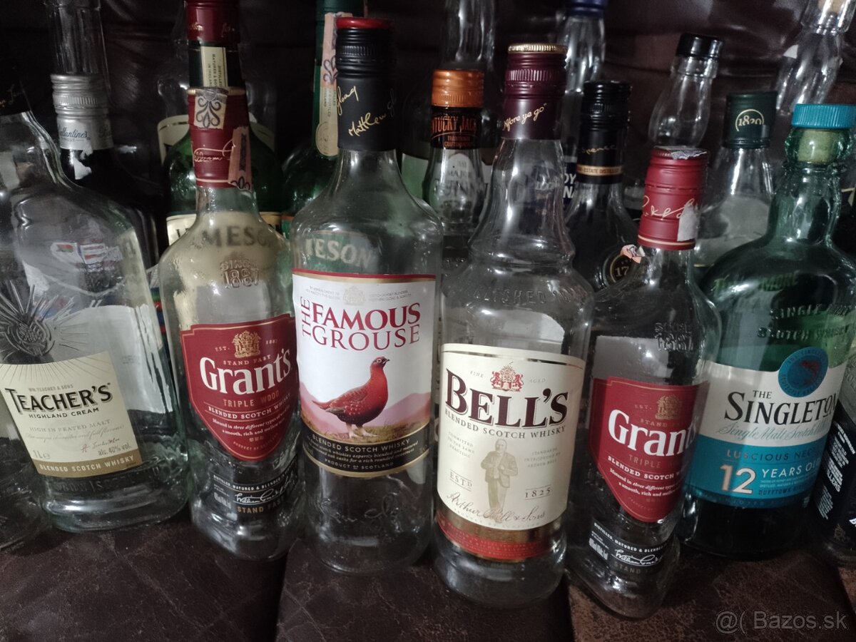 Predám fľaše od Whisky - 9