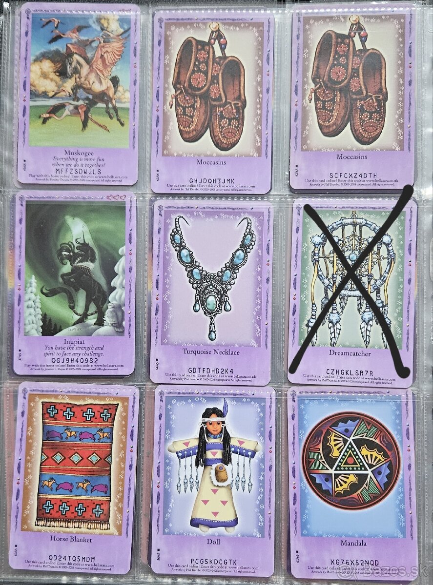 Bella Sara karty - 9