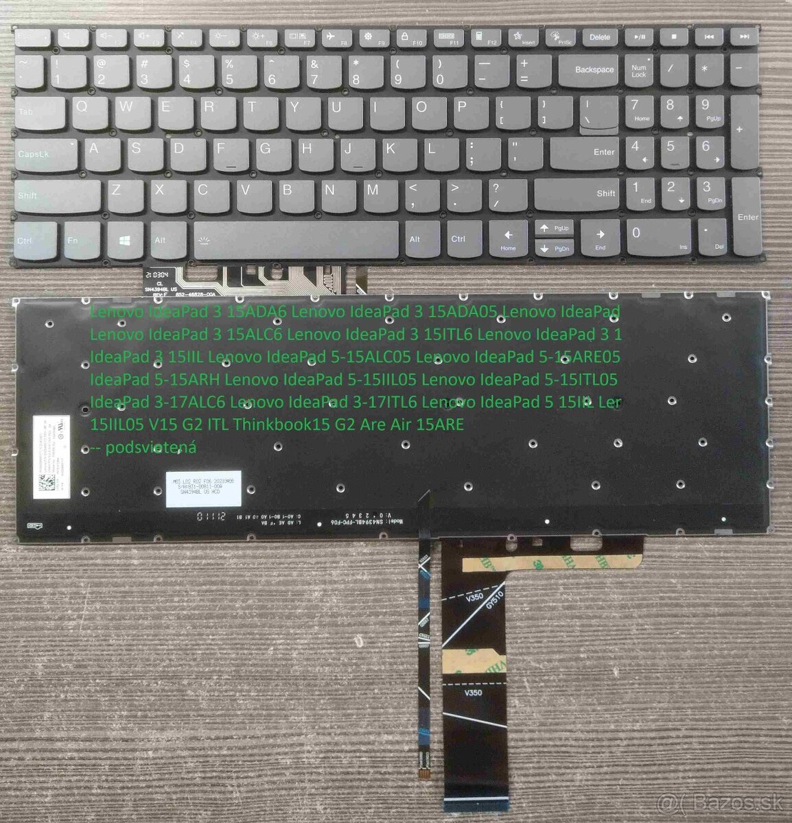 Klavesnice Lenovo 320-15 330-15 V130 V140/ 15ADA6 5-15ARE05 - 9