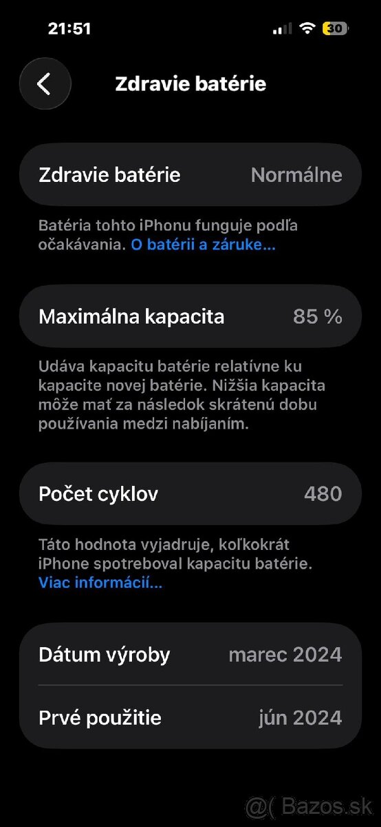 Iphone 15 black 128GB - 9