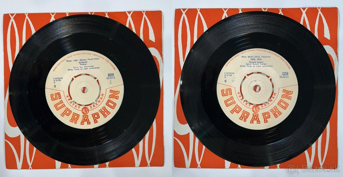 LP platne - SUPRAPHON - 9