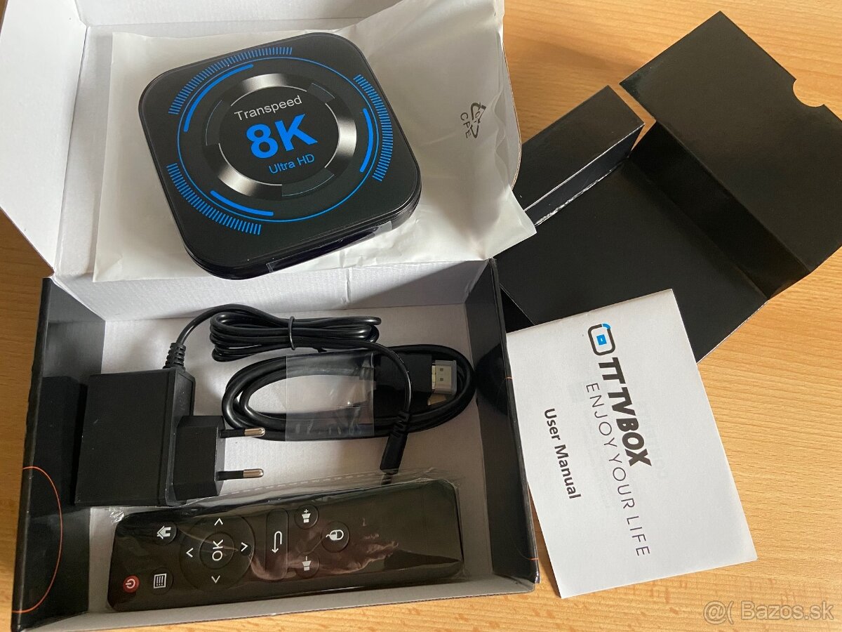 Android 12 8K ULTRA HD TV Box 4/32GB Transpeed 618-T SK - 9