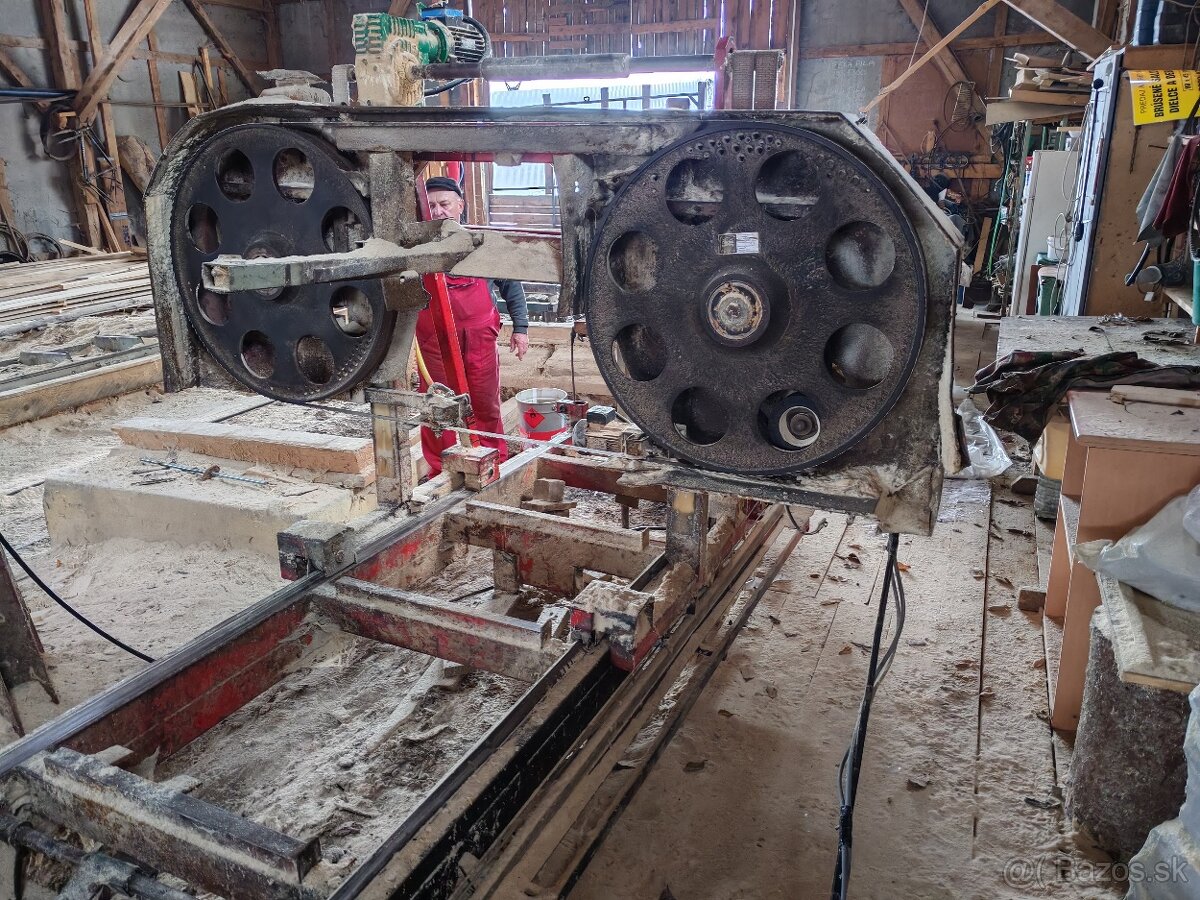 Kmeňová píla, gáter, pásová píla 9m - 9