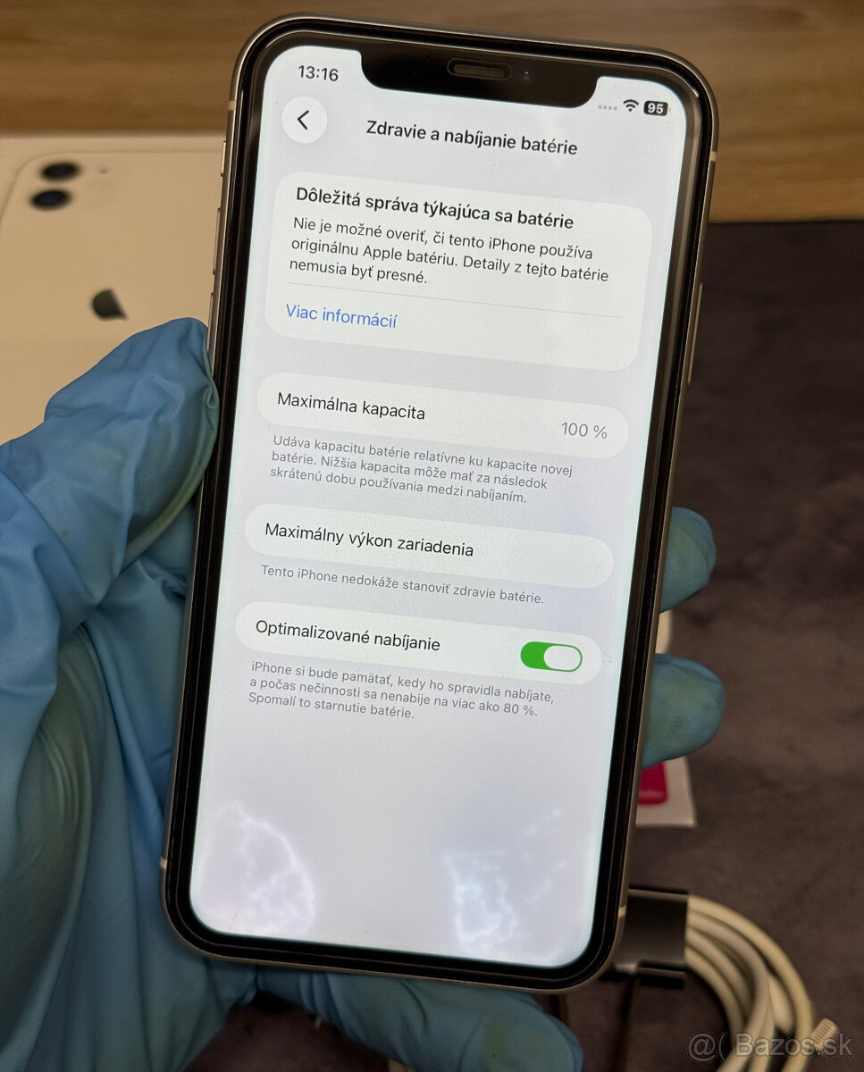 Apple iPhone 11 64 GB White / nová batéria - 9