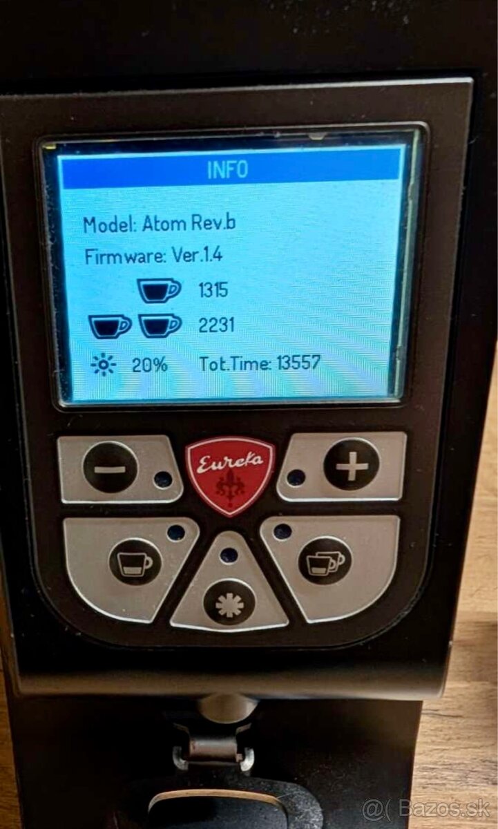 Profesionálny mlynček na kávu Eureka Atom 60 - 9