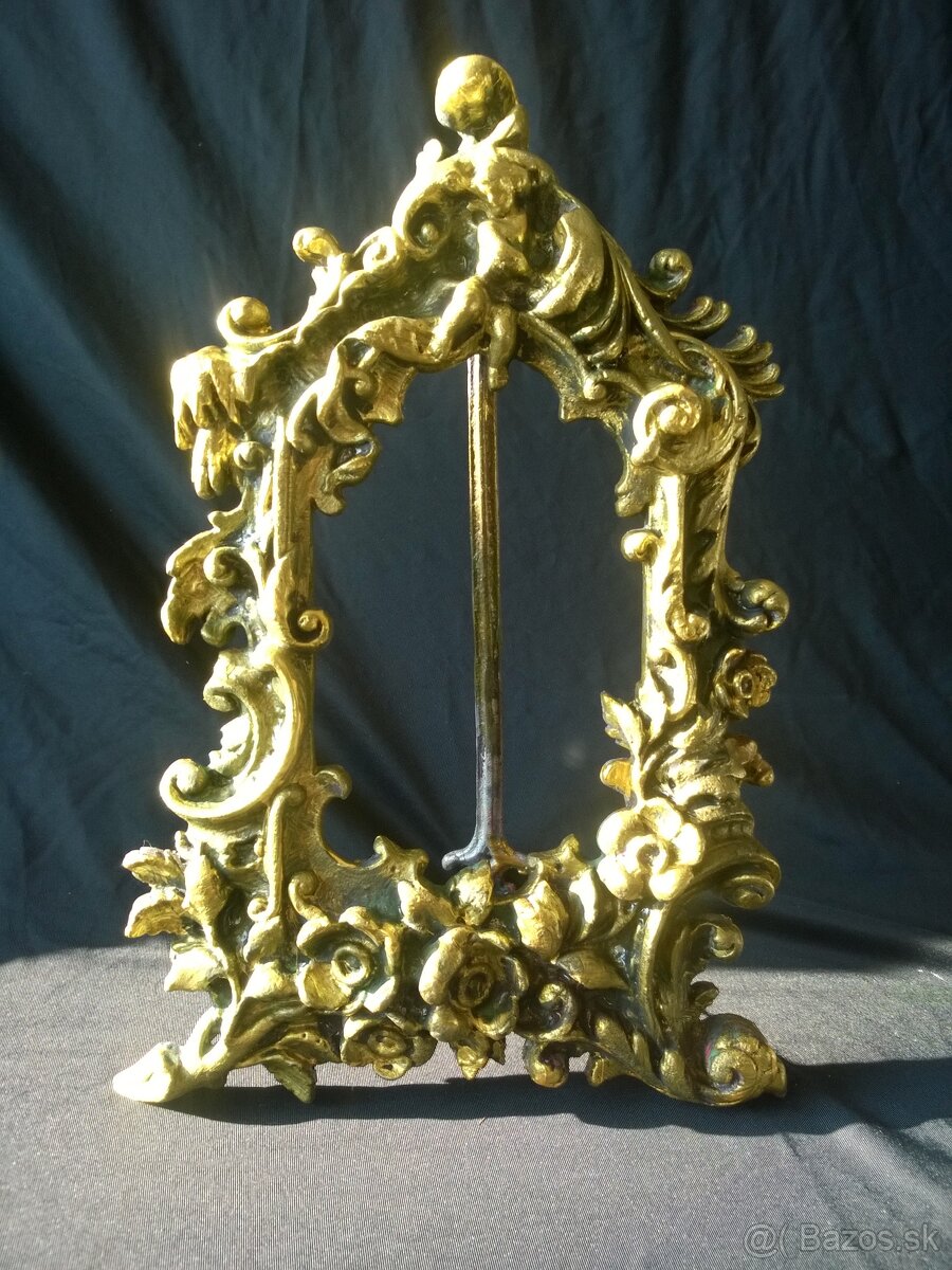 Bohato zdobený barokový rám - 9