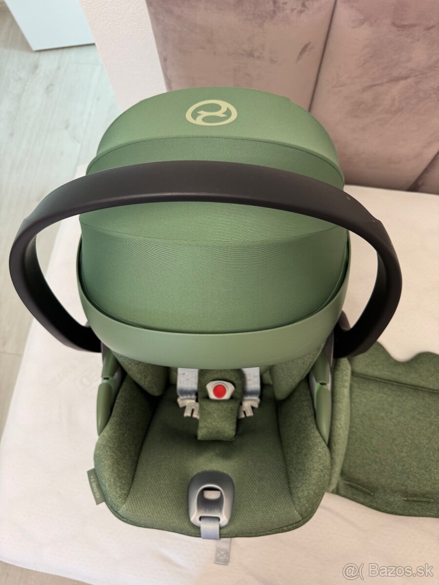Autosedačka Cybex Cloud T i-Size Plus Platinum Green - 9