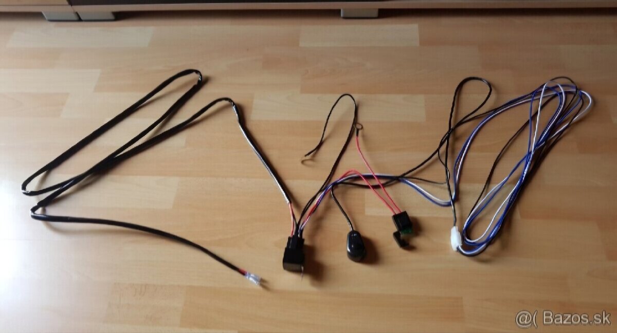 Kabeláž na led rampy - svetla
- 9