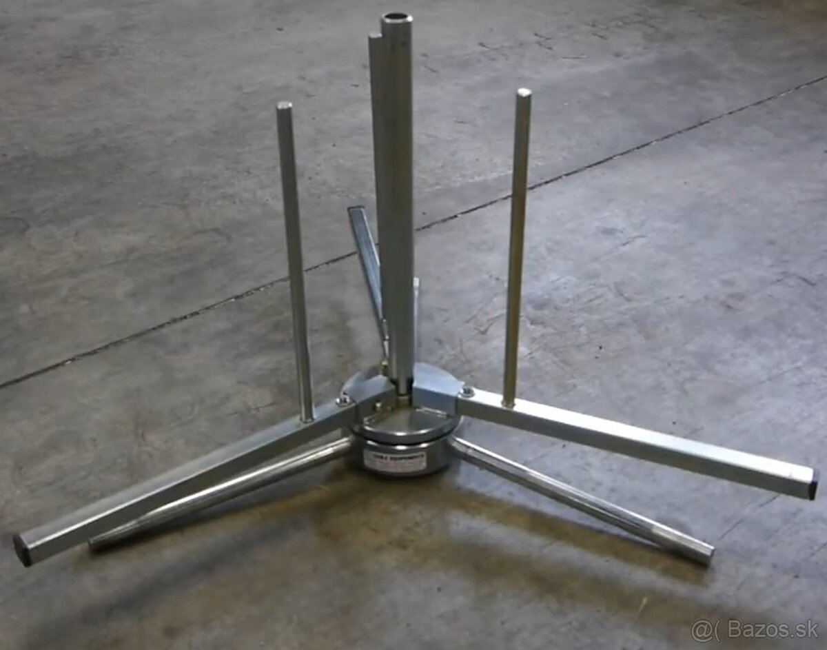 Skladací prenosný stojan na odvíjanie káblových cievok - 9