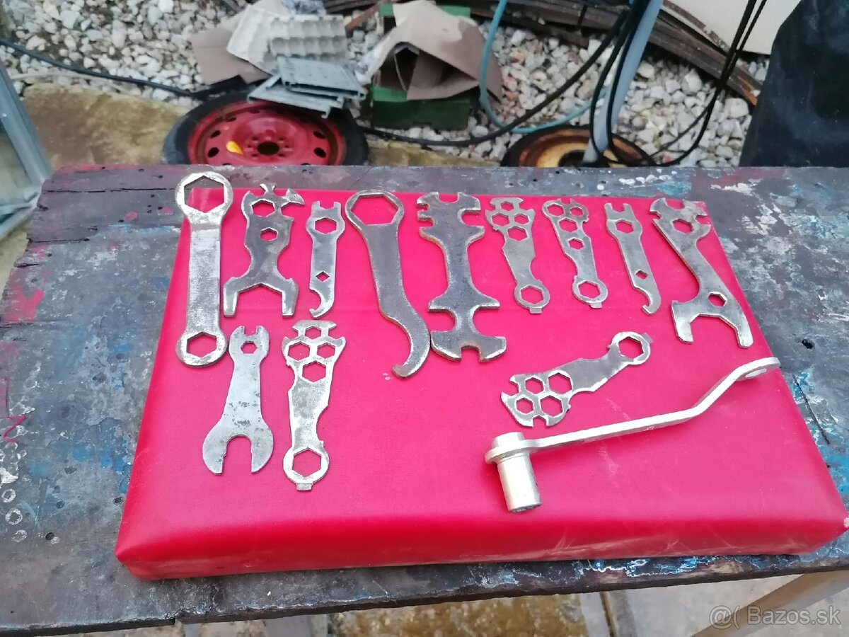 Rám bicykla šatka kolesá retro kluce - 9