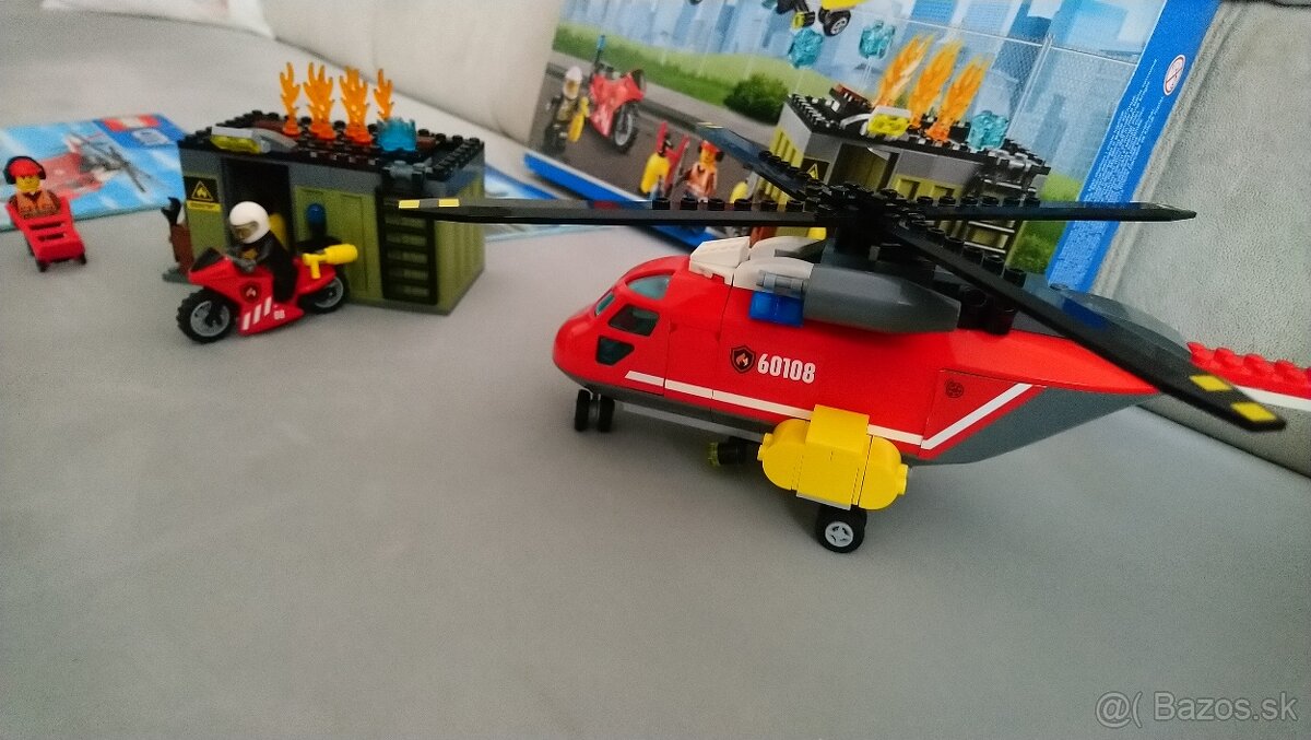 Predám Lego stavebnicu 60108 Hasičská stanica. - 9