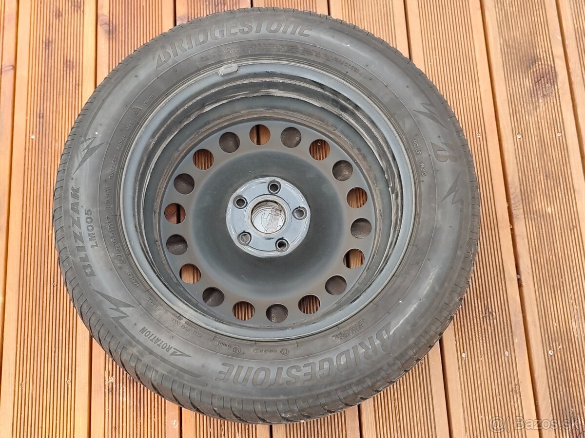 Super cena - original plechove disky Kodiaq 17" 112x5 r17 - 9