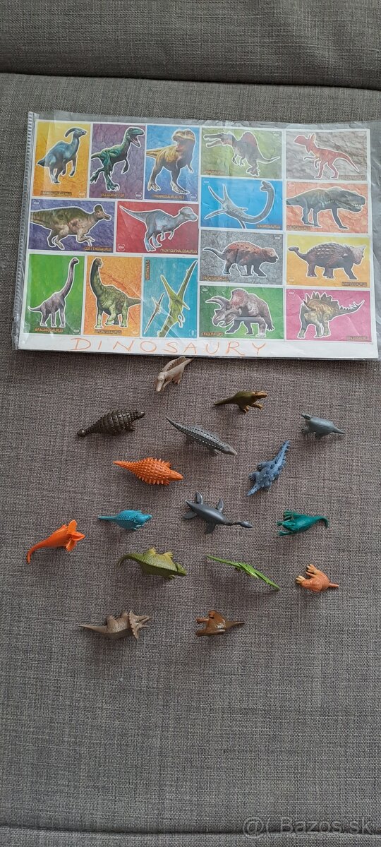 DINOSAURY – rôzne figúrky (menšie, väčšie) - 9