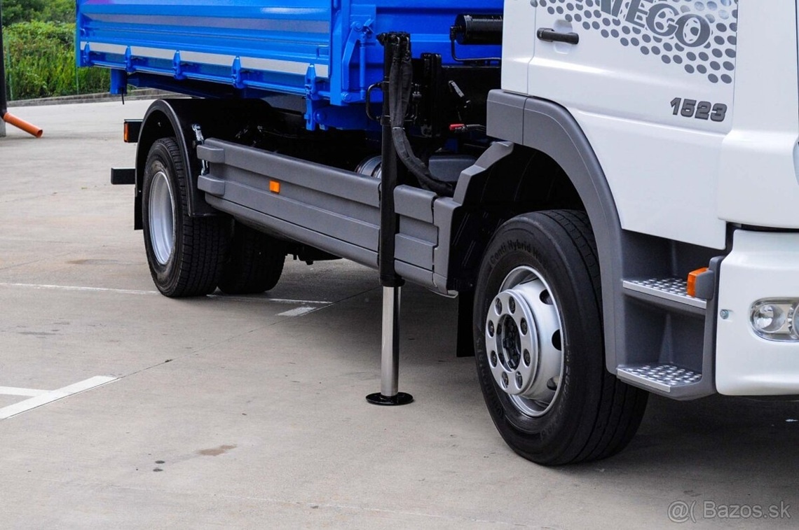 TROJSTRANNÝ SKLÁPAČ + HYDRAULICKÁ RUKA MERCEDES ATEGO 1523 - 9