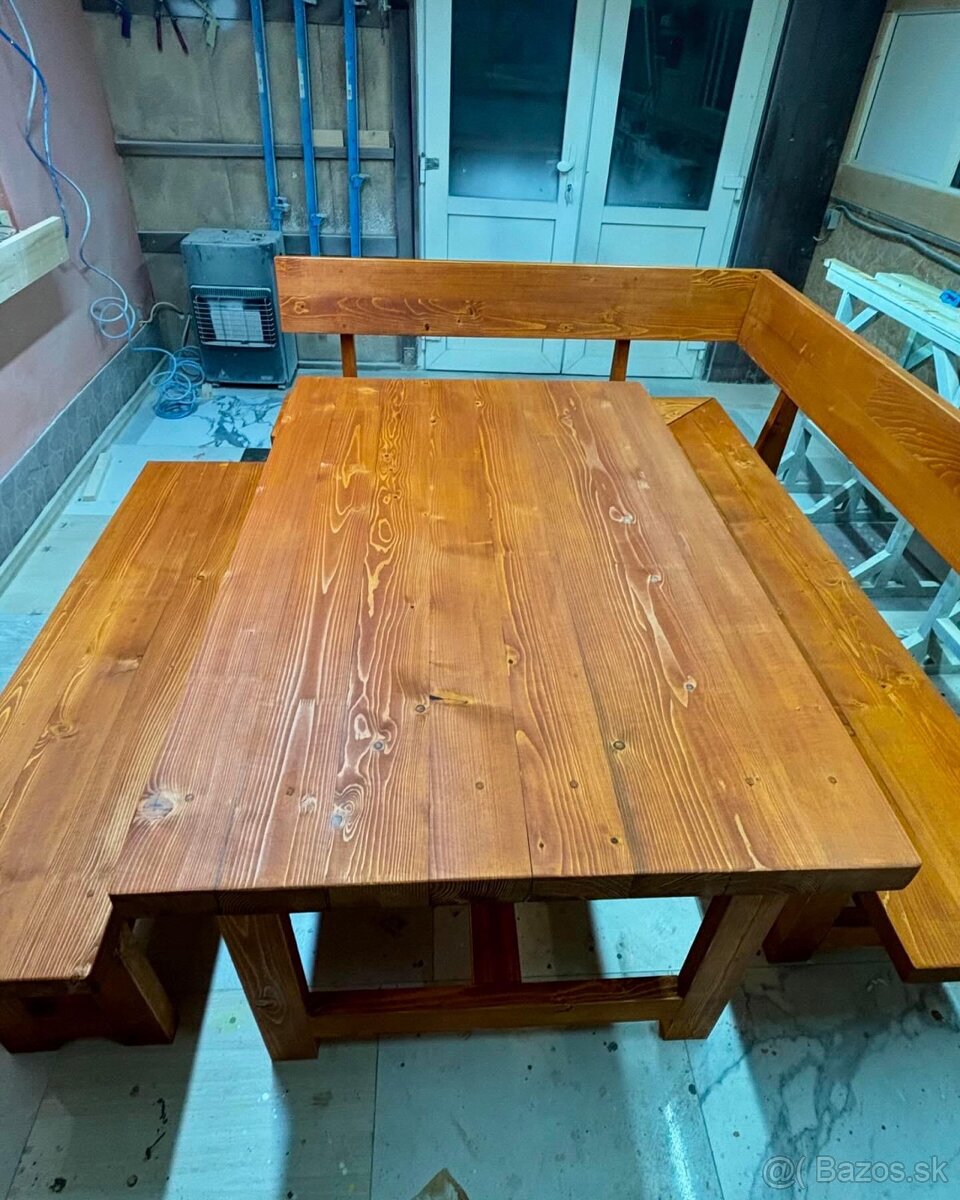 zahradne sedenie z masivu - 9