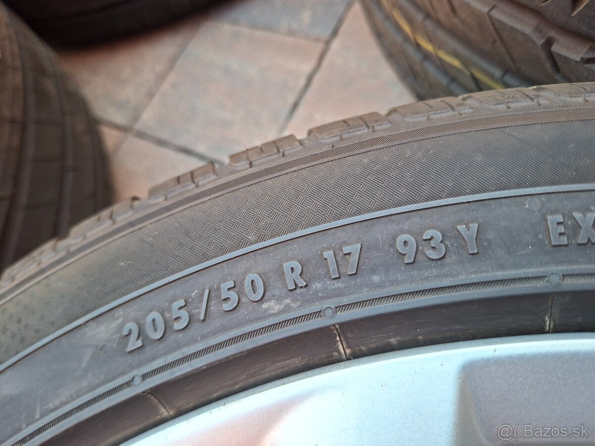 Predám hlinikové disky org.Mazda 3--R17 - 9