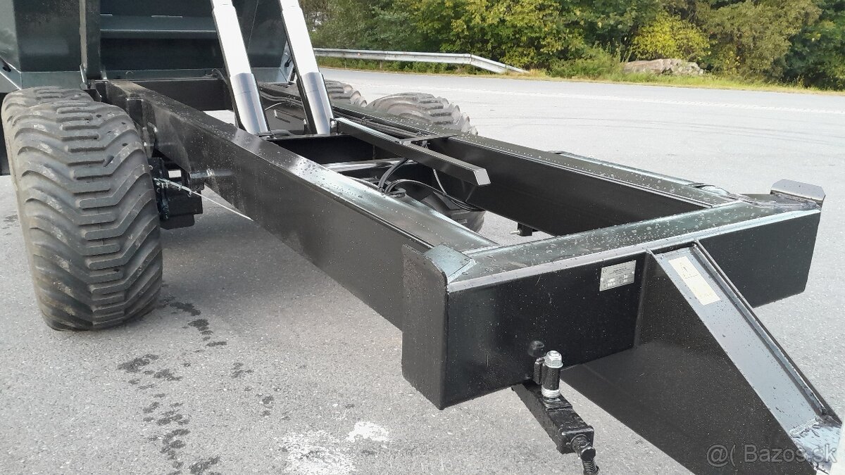 Traktorový náves,Vlek za Traktor,Príves,Vlečka,Dumper 16t - 9