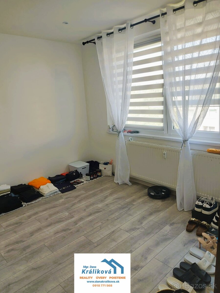 3-izbový byt s obytnou plochou 62m2 na sídlisku Vlčince v Ž - 9