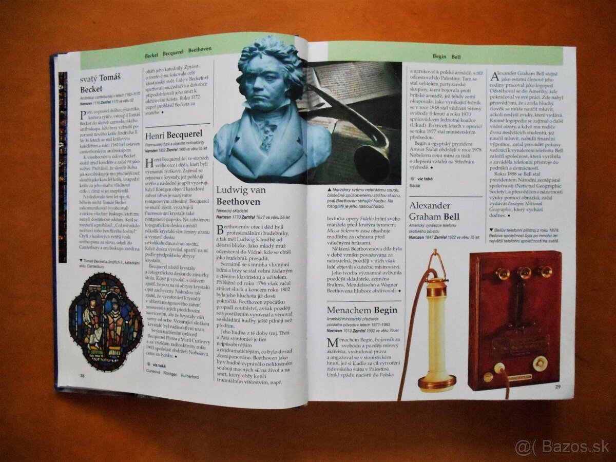 Kniha Slavné osobnosti - 9