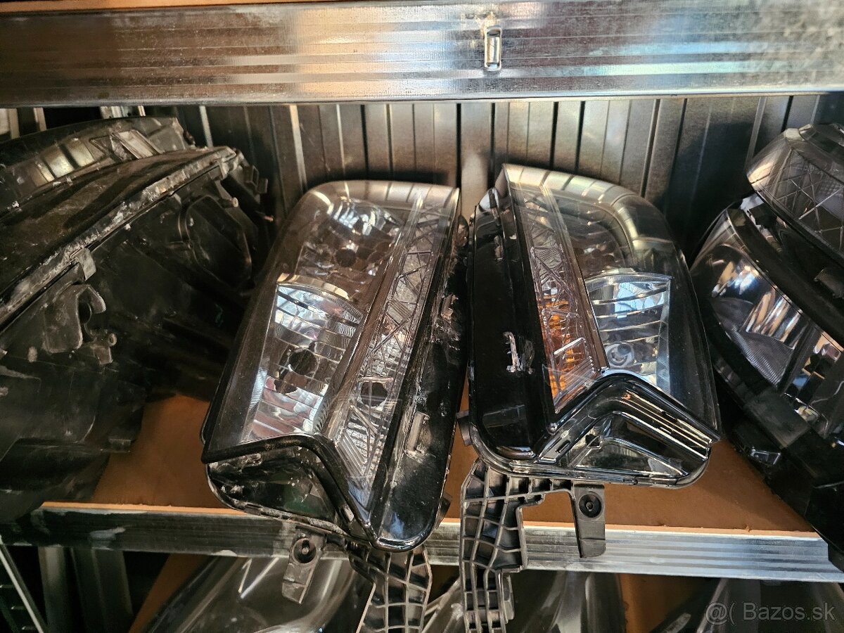 Fabia III celo, naraznik, svetlomet, blatnik, kapota, dvere, - 9