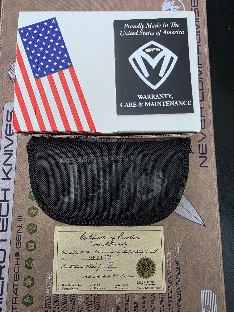 Medford Praetorian Slim Flipper Vulcan Bronze/Violet - 9