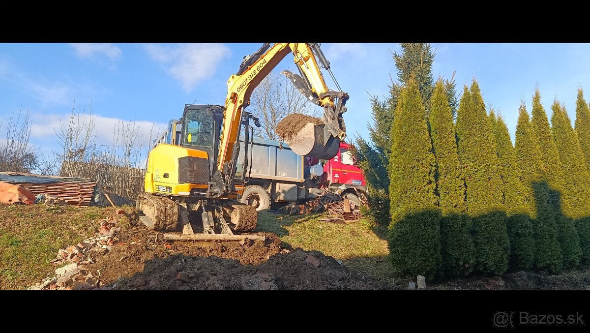 Zemné a výkopové práce/transport materialov - 9