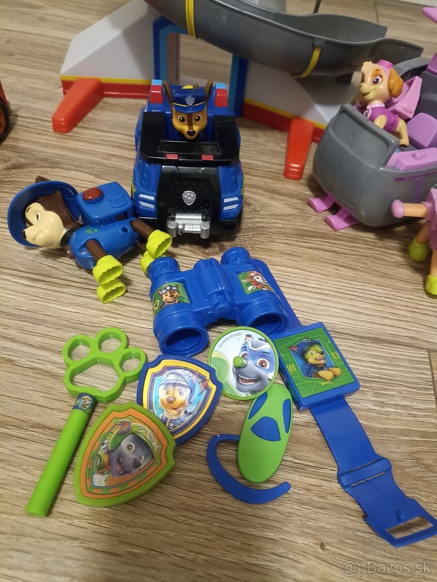 Predám vežu labková patrola plus autá plus postavičky - 9