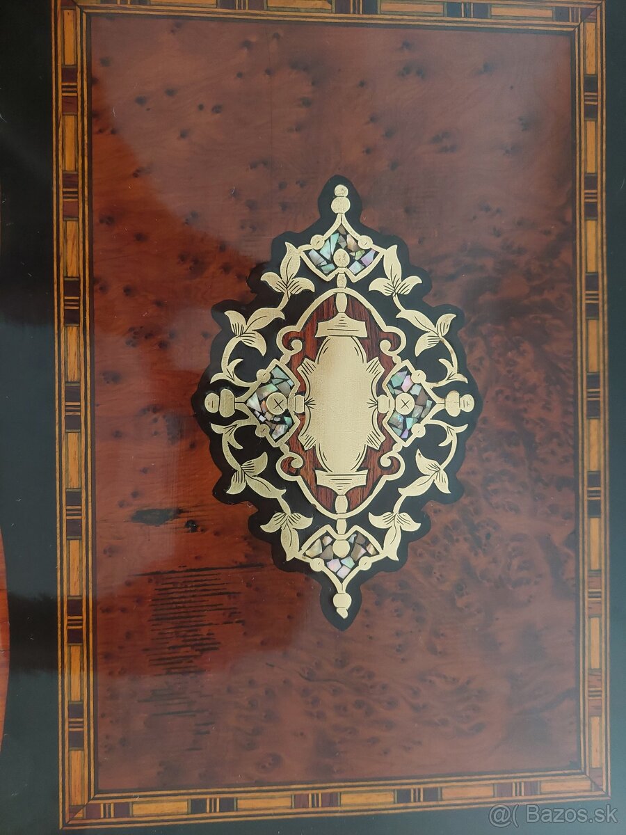 Likérová súprava, "Boulle" , Napoleon III. likérnik, tuja - 9