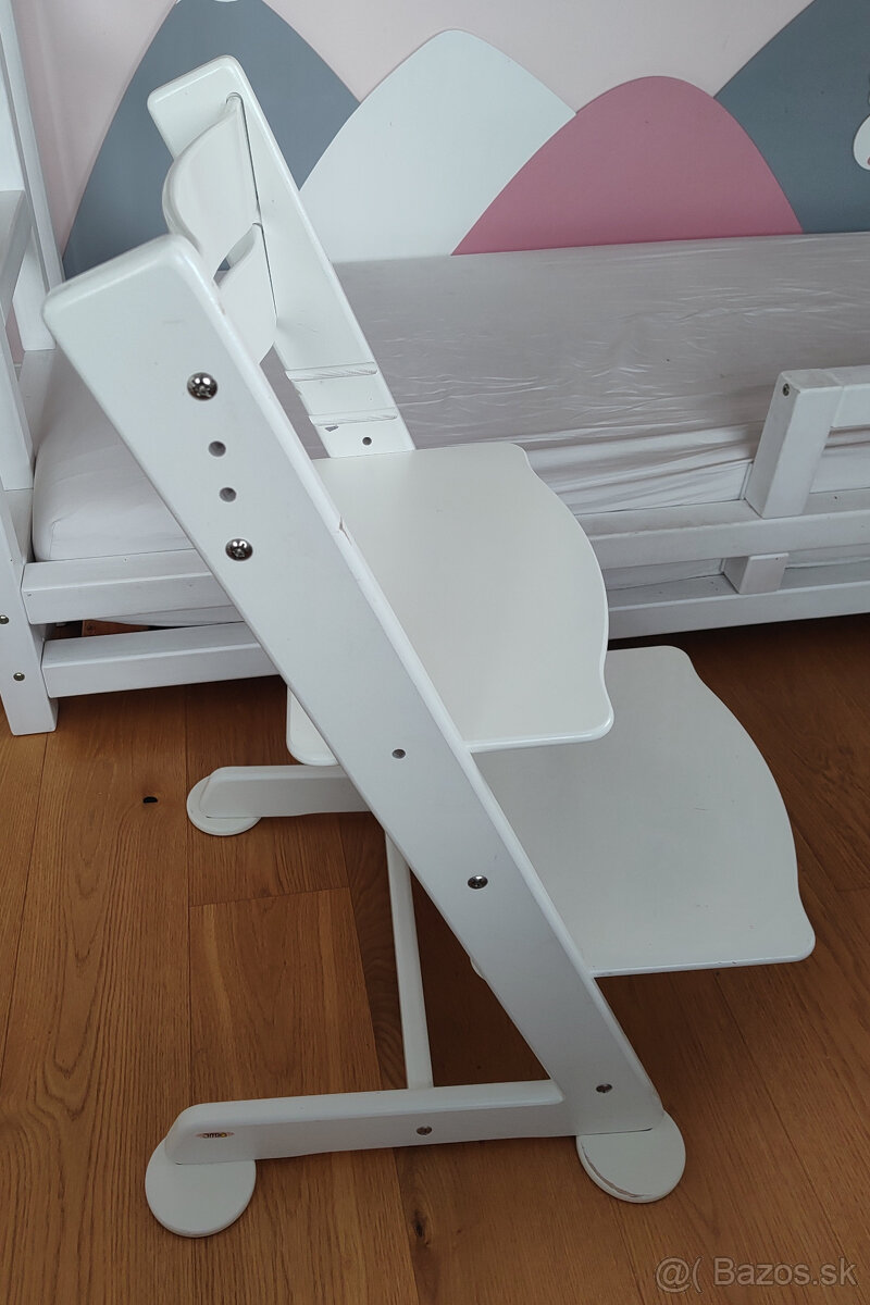 Rastúca stolička Jitro Plus biela - 9