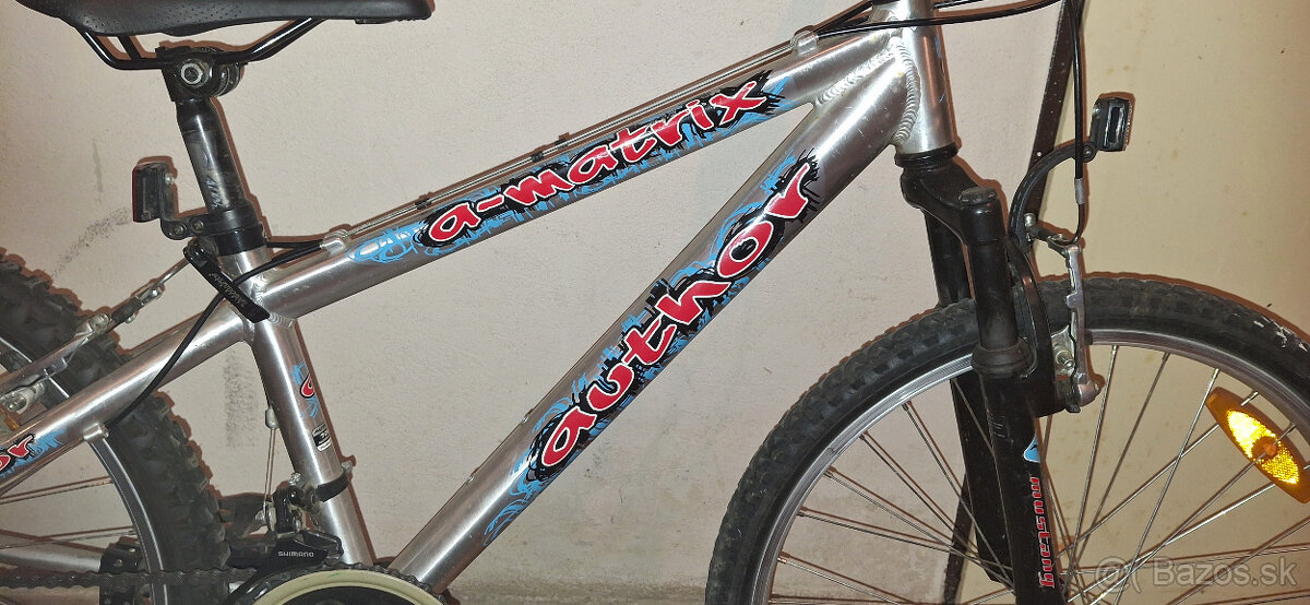 Predám detský bicykel AUTHOR a-Matrix, kolesá 24“ - 9