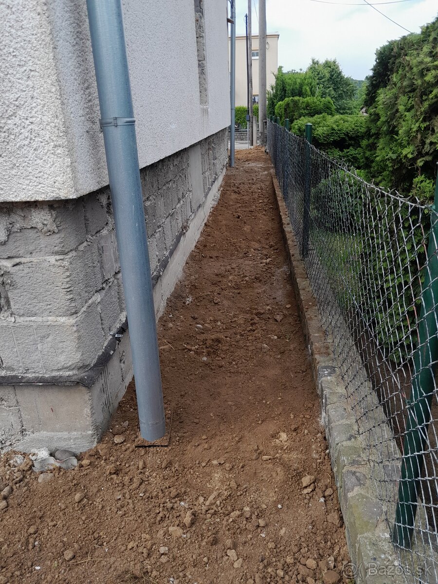 Výkopové práce minibagrom - 9