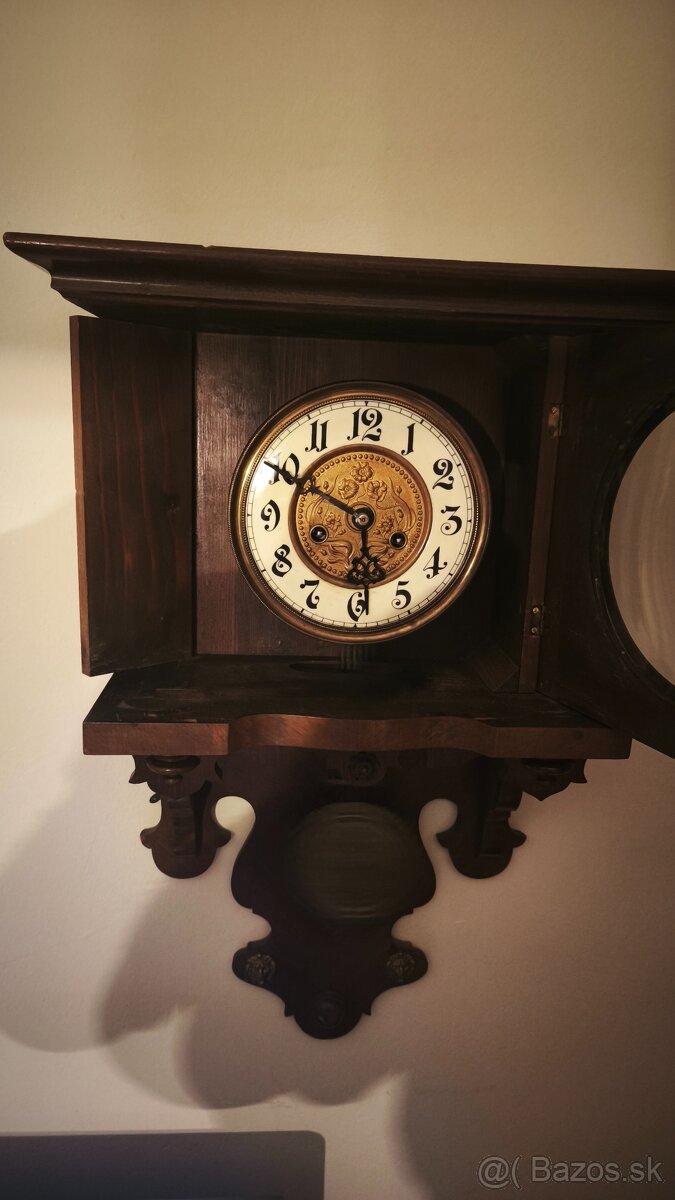 Starožitné hodiny SILESIA od fy Gustav Becker 1920 - 9