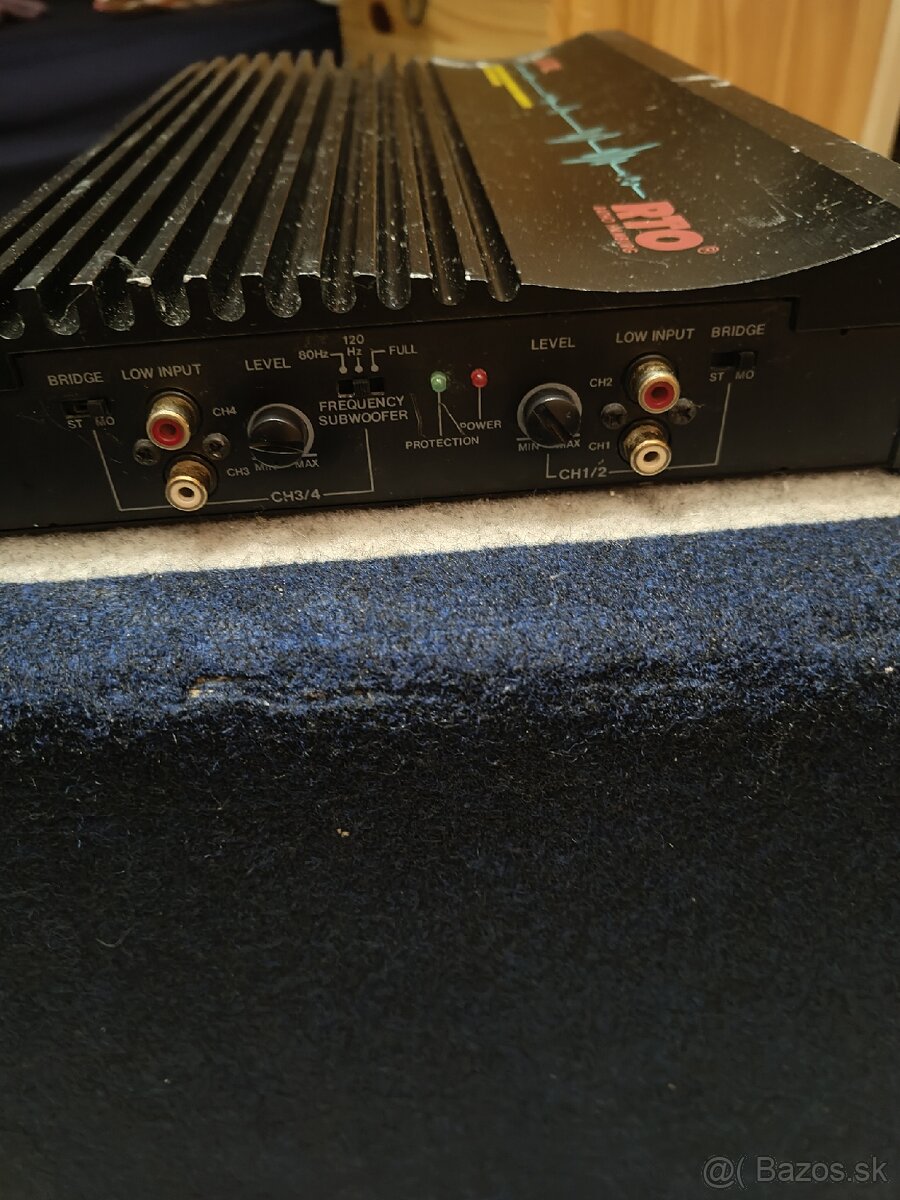 Subwoofer a zosilňovač - 9