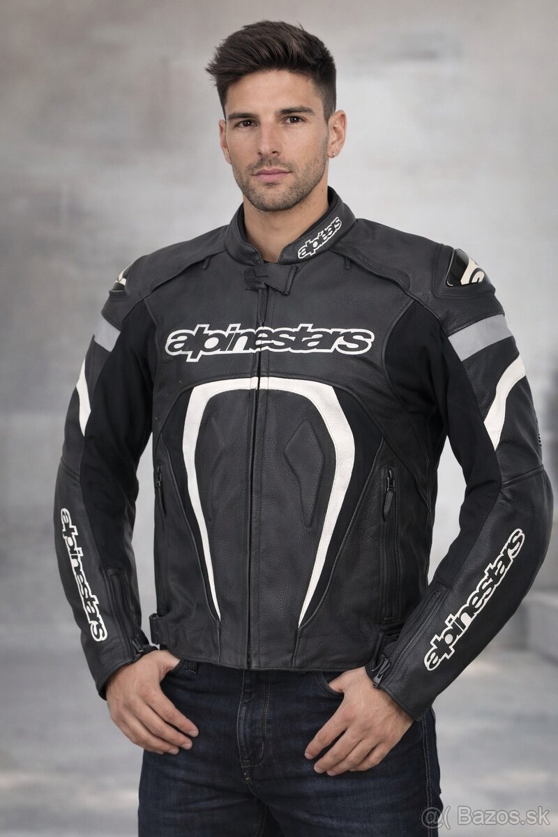Kožená bunda Alpinestars Motegi - 9