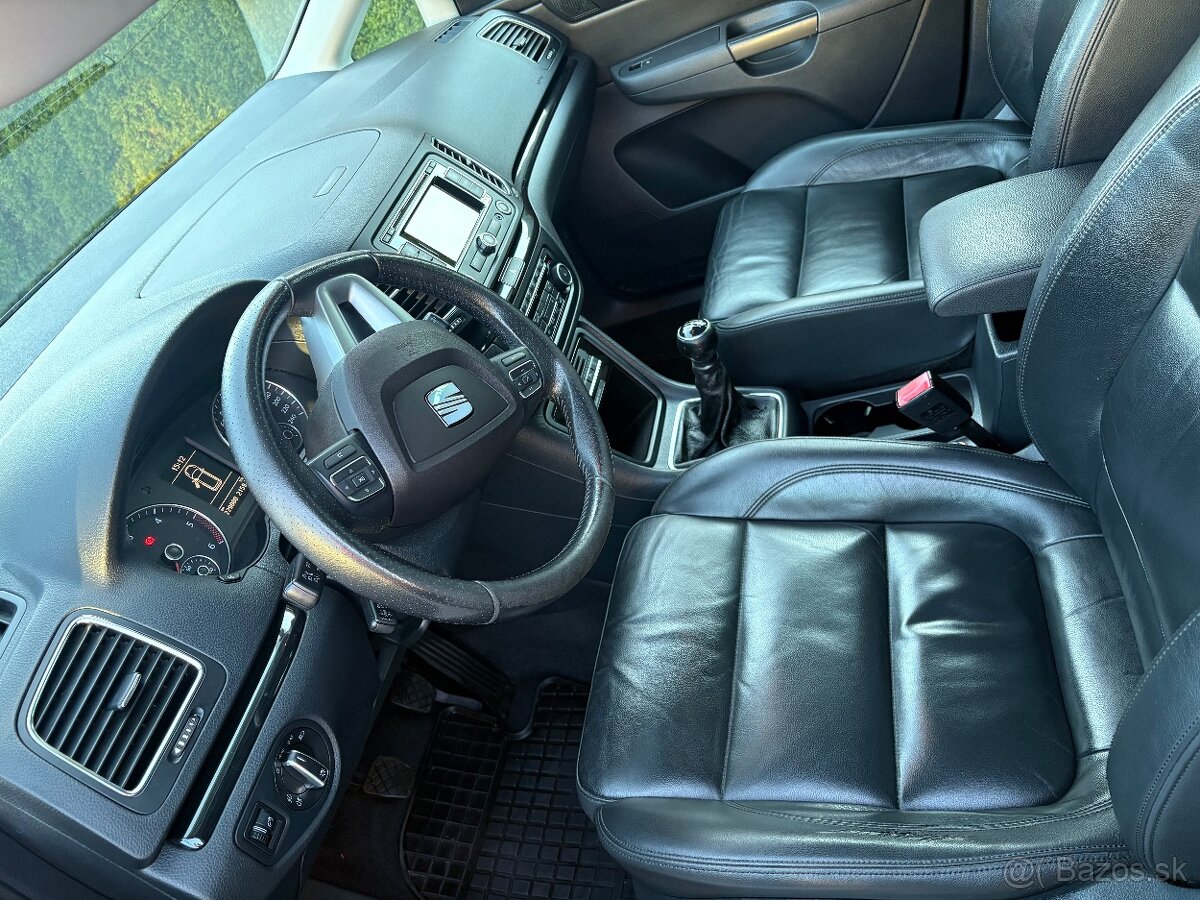 Seat Alhambra 2012 103kw TDI, 7 miest,228000km Panoráma - 9